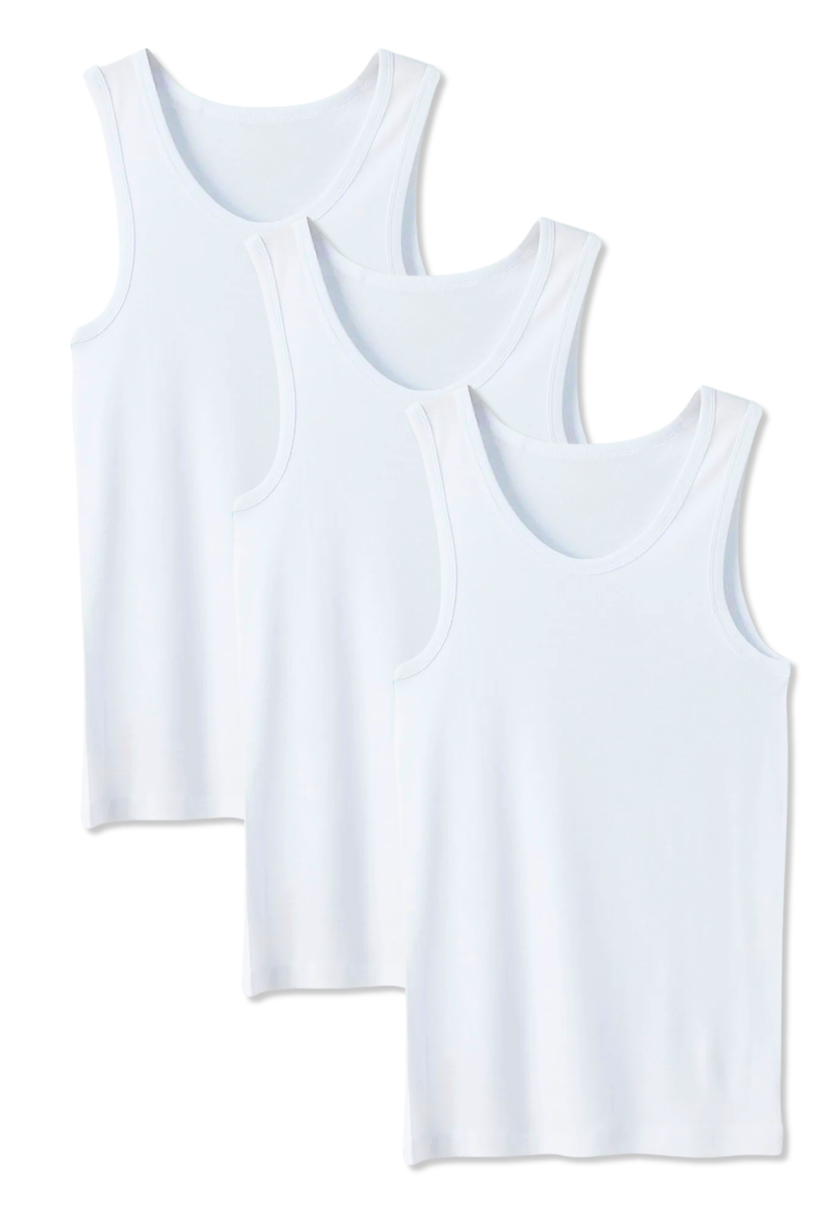 3 Débardeurs Pure Coton Premium - Aseely