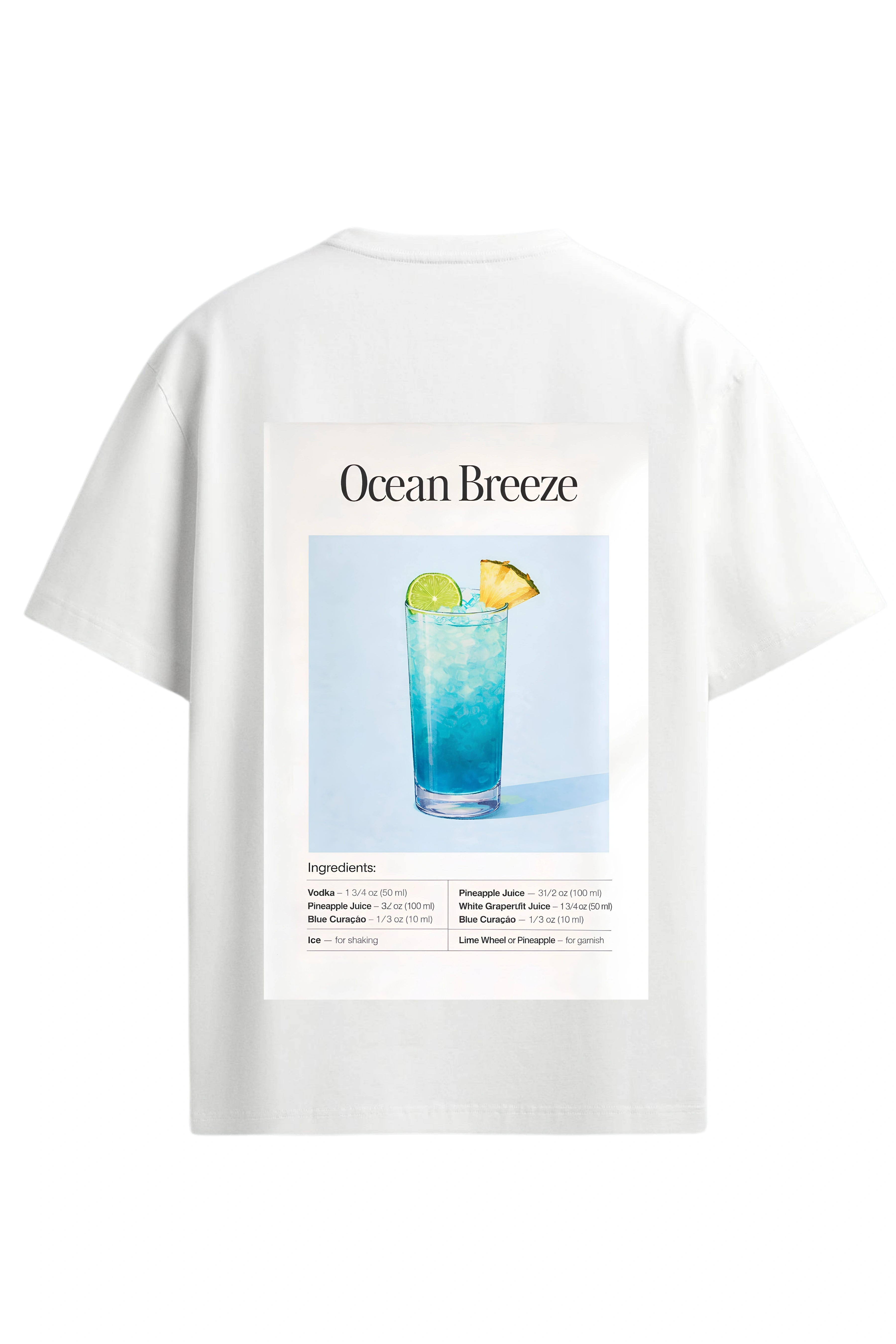 OCEAN BREEZE Oversize T-SHIRT | 220 GSM