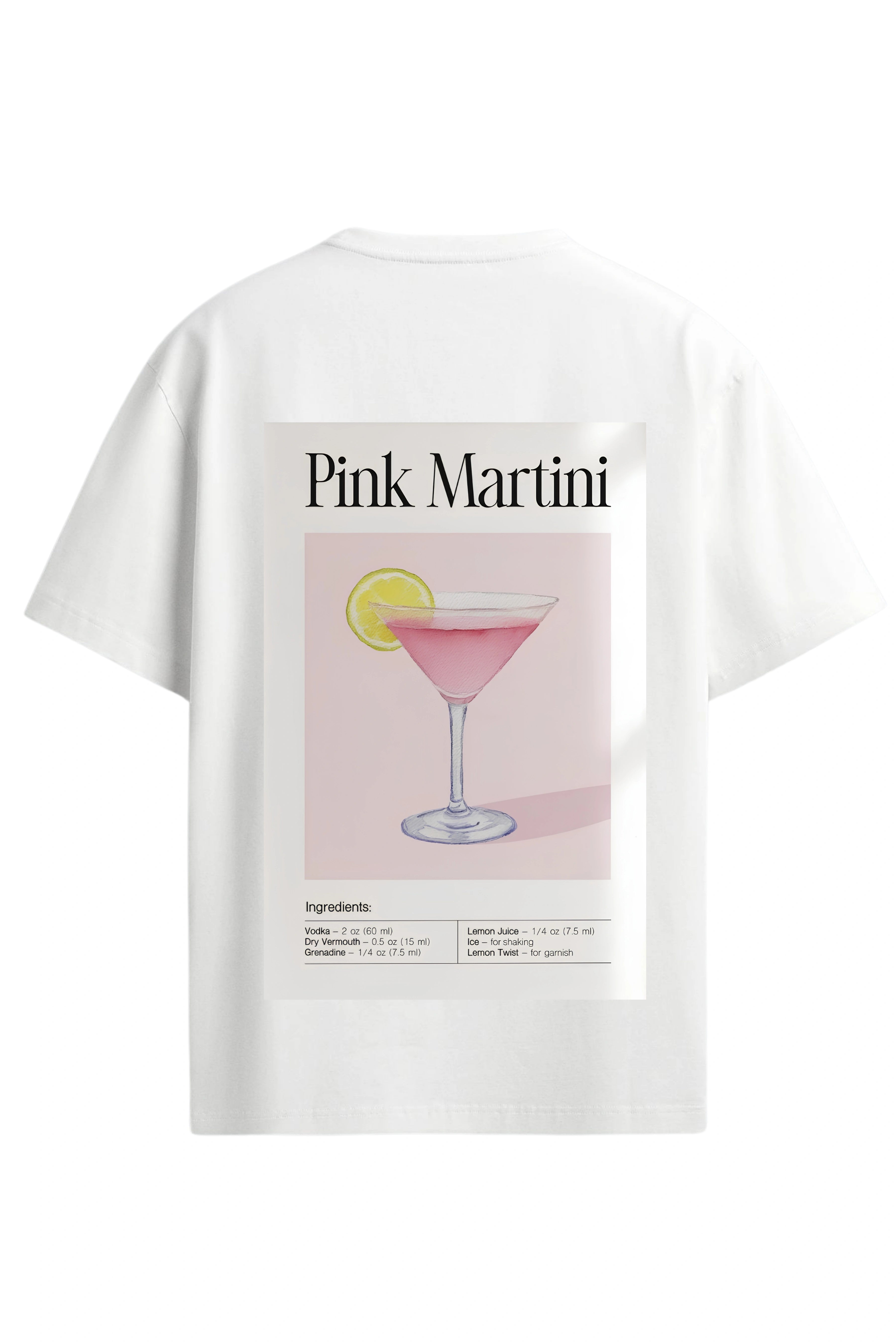 PINK MARTINI Oversize T-SHIRT | 220 GSM