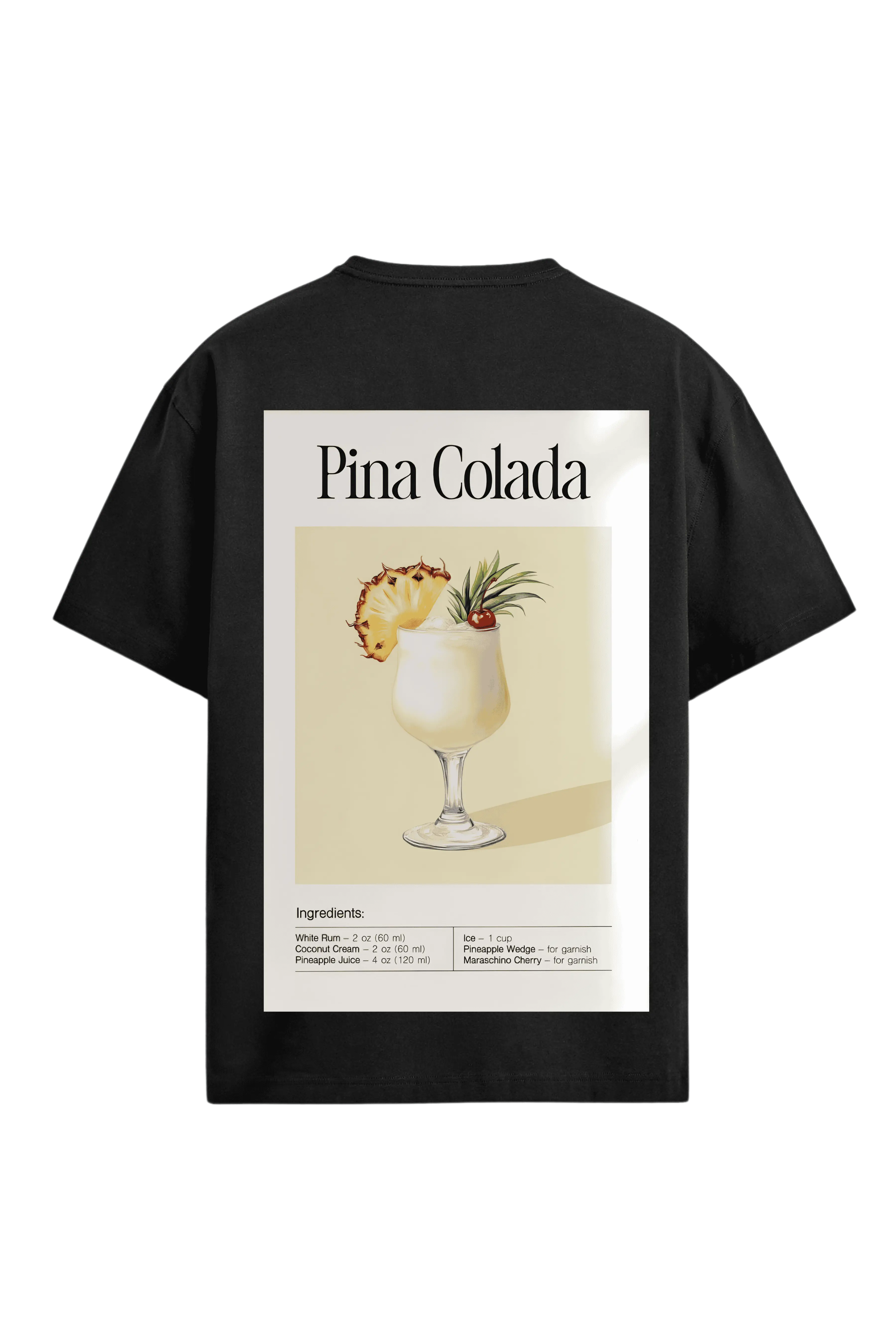 PINA COLADA Oversize T-SHIRT | 220 GSM